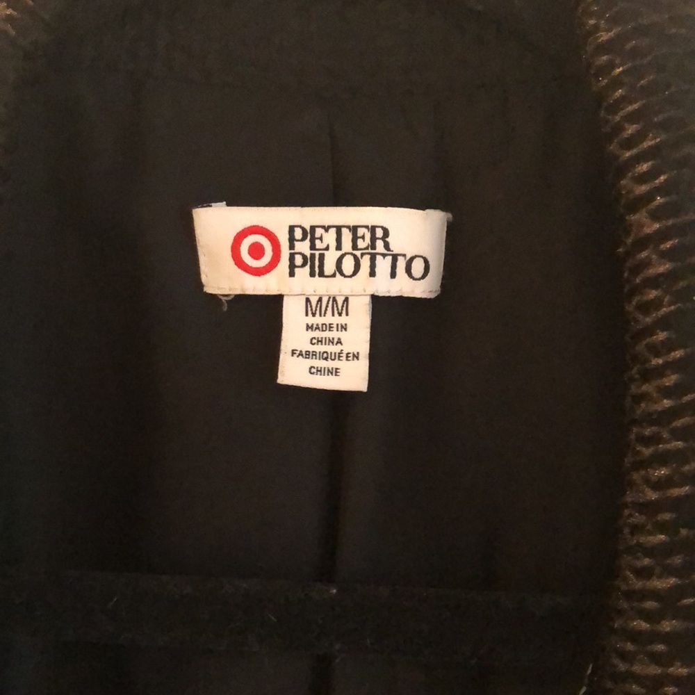 Blue & green patterned jacket - image 2